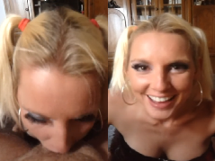 Slut Girl Deepthroats Like A Pro And Talks Dirty